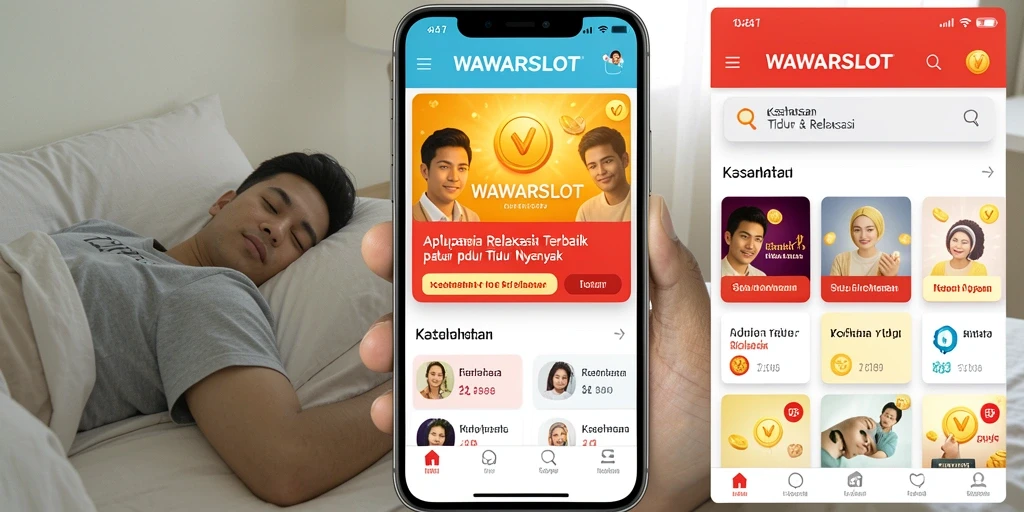 Tampilan antarmuka WAWARSLOT yang menenangkan dan intuitif.